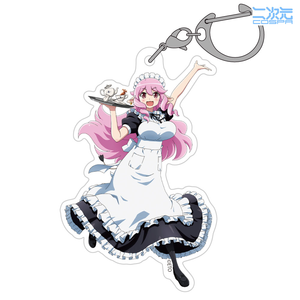 ★限定★モ～たん アクリルマルチキーホルダー キュアメイドカフェVer.